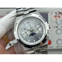 Modischer Hip-Hop Luxus Saphirglas Business Ewiger Kalender Mondphase Taucher Automatik Mechanisches 50 Bar Wasserdichtes Uhrwerk