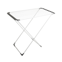 Nouveau design, séchoir à linge extensible en métal de 18 m, pliable, moderne, grand, pour bébé, porte-vêtements, pour la salle de bain