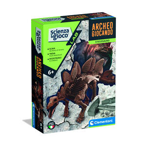CLEMENTONI SCIENCE AND PLAY - ชุดของเล่นโบราณคดีสเตโกซอรัส - Product Image 1