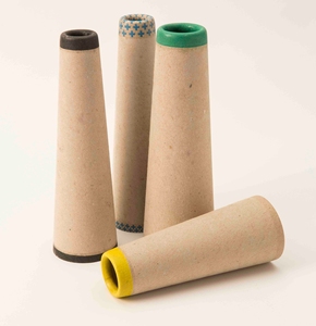 ท่อกระดาษหนา 110x7x200 มม. แบบมีร่องตรงกลาง ทนทานต่อแรงกดดันสูง เหมาะสำหรับงานพันลวดอุตสาหกรรม ผู้ผลิต OEM - Product Image 1