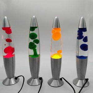 Lampade Lava 3D Moderne Personalizzate in Stile Nordico con Illuminazione Notturna a LED, Base Liquida Magica per Camera da Letto, Materiale ABS - Product Image 2