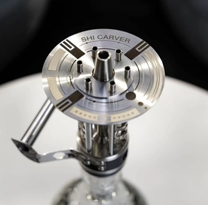 Usine En Gros <span class=keywords><strong>Shi</strong></span>_carver Narguilé En Acier Inoxydable Gatling Style Lounge bar Shisha ensemble Boîte Cadeau Version Originale - Product Image 5