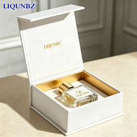Emballage de parfum écologique biodégradable personnalisé en une seule pièce, boîte cadeau de luxe, coffret cadeau de parfum, boîte carrée, tube en papier, sac en papier