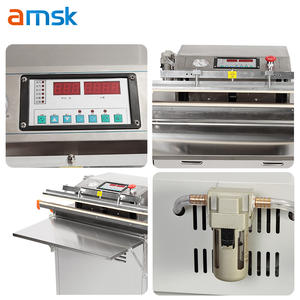 Interrupteur au pied modèle ZK-800 Machine d'emballage de poupée d'articles de <span class=keywords><strong>sport</strong></span> sous vide en acier inoxydable Machine à vide externe à échappement vertical - Product Image 4