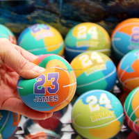Ballons de basket-ball miniatures personnalisés promotionnels en PU, durables et légers