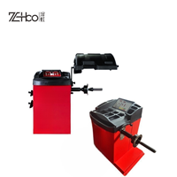 Équilibreuse et aligneur de roues de voiture portable ultra-mince ZeHoo avec écran numérique et capacité de 75 kg pour la réparation automobile