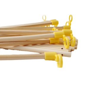 Bamboo Lantern Handle <b>Pole</b> 27cm 30cm With <b>Hook</b> For DIY Festival Lanterns - Product Image 5