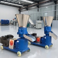 Machine à granulés industrielle à usage domestique pour la transformation des aliments pour volaille, poulet, poisson, porc, bétail, extrudeuse automatique pour l'alimentation des animaux