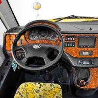 Autobus scolaire diesel avec 21-40 sièges, vitesse de 71-90 km/h, conduite à gauche, norme EURO 5, transmission manuelle