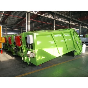 Camion à ordures compacteur de 6 tonnes, carrosserie personnalisée, camion à ordures compacteur de 7 m3 - Product Image 6