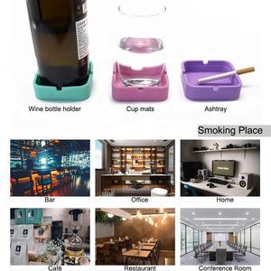 Phụ Kiện Hút Thuốc Bỏ Túi Cầm Tay Chịu Nhiệt Logo Tùy Chỉnh Khay Tro Xì Gà Bằng Silicon Gạt Tàn - Product Image 6