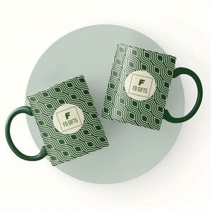 แก้วมัคเซรามิกสีขาวขนาด 11 ออนซ์ สำหรับพิมพ์ลายโลโก้ แก้วกาแฟเซรามิก ของขวัญโฆษณา - Product Image 2