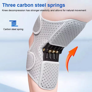 Genouillère de Soutien en Nylon avec Logo Personnalisé, Ressort Puissant, Élastique, pour la Sécurité Sportive, Flexible, Taille Unique - Product Image 3