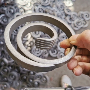 Decorative <strong>Wrought</strong> <strong>Iron</strong> O <strong>Scroll</strong> Designs for Fence Gate Door - Product Image 2