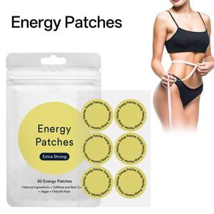 Patch énergétique à base de plantes pratique pour hommes et femmes, avec des ingrédients naturels pour soulager la fatigue et dynamiser votre journée. 30 Pièces - Product Image 4