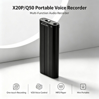 Enregistreur vocal Q50 à clip, petit enregistreur audio en stock, vente en gros, haute qualité, activation vocale, pour fournisseurs professionnels