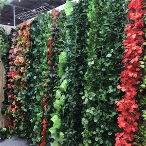 N-0021 vente en gros feuilles de <span class=keywords><strong>lierre</strong></span> artificielles plantes suspendues de vigne pour mur maison clôture décor - Product Image 6