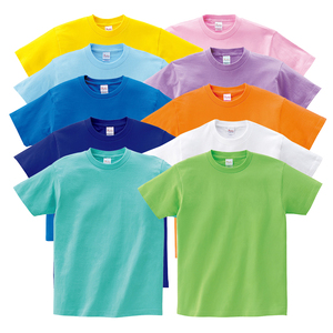 <span class=keywords><strong>Camiseta</strong></span> de algodón AI-MICH para niños, ropa de manga corta personalizada con logotipo en blanco, de verano - Product Image 6