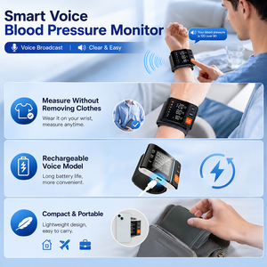 Monitores de Presión Arterial de <span class=keywords><strong>Alta</strong></span> Calidad <span class=keywords><strong>para</strong></span> Uso Doméstico, Brazalete Digital <span class=keywords><strong>para</strong></span> Medir <span class=keywords><strong>la</strong></span> Presión Arterial con Pantalla LED Retroiluminada de Ahorro de Energía - Product Image 4