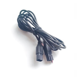 IATF16949 Benutzer definierte über geformte Deutsch-Stecker LED-Licht Pig tails Dt 2-poliger schwarzer wasserdichter Stecker Automotive 2-adrige Kabelbaum kabel - Product Image 3