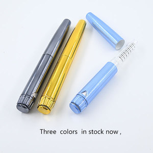 <b>Gold</b>-Plated Reusable Plastic Injection <b>Pen</b> 0-60IU Compatible with 3ml Glass Vial for Skin Care Dosing - Product Image 1