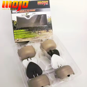 <span class=keywords><strong>MOJO</strong></span> Outdoors Dove a Flickers, lot de 4 leurres à ailes mobiles, fonctionnement durable et silencieux pour la chasse - Product Image 1