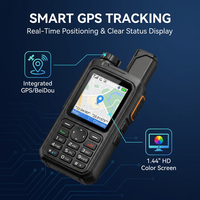 KENEARD KE-777 Talkie-walkie PoC 4G LTE avec batterie 3000 mAh, 150h en veille, audio HD 2W, radio réseau double SIM avec positionnement GPS
