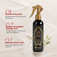 Spray Protecteur Thermique pour Coiffure en Salon et à Domicile, Brume Lissante à la Kératine Sans Rinçage, Sûr pour Cheveux Naturels et Extensions OEM/ODM