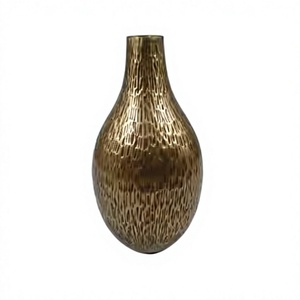 Florero Moderno Ecológico de Aluminio Hecho a Mano para Decoración de Mesa en el Hogar y Bodas - Exportador y Proveedor - Product Image 1