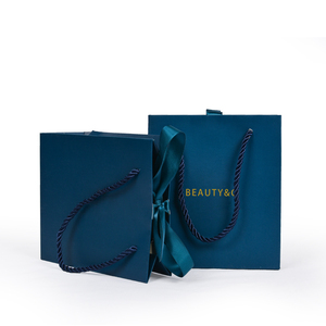 Wholesale Luxury Paper Bag Custom <b>Print</b> Logo Reusable Eco Shopping Bags Customize - Product Image 5