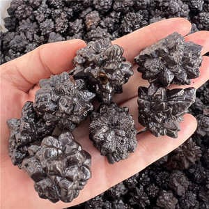 Bán buôn thô cụ thể lạ màu đen quặng sắt đá Carbonado hoa nguyên liệu kim cương - Product Image 6