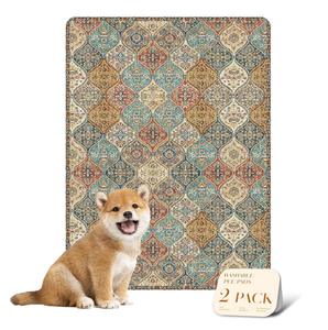 Venta directa de fábrica HengShang, superventas, construcción de 4 capas, las mejores almohadillas lavables para orinar para cachorros - Product Image 1