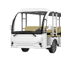 Open Top 27 Passagers Voiture de tourisme Véhicule Nouveau Design Navette électrique pour Resort Hotel