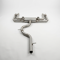 Système d'échappement en acier inoxydable Valvetronic Performance Catback pour Audi A3 S3 avec une épaisseur de 1,5 mm et une finition lisse