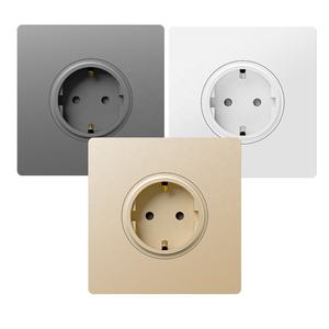 OEM plastik soket ab alman standart güç elektrikli duvar çıkış soketi ve Switchesl prizler - Product Image 1