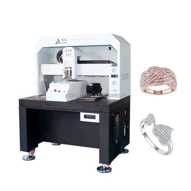 Automatic Visual Funtion Intelligent Jewelry Rhinestone Setting Machine Wax Stone Setting Machine Price in China