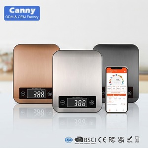Báscula de Cocina Inteligente Electrónica Multifunción Personalizada, Báscula Digital para Alimentos de 5 kg con Calculadora Nutricional - Product Image 1
