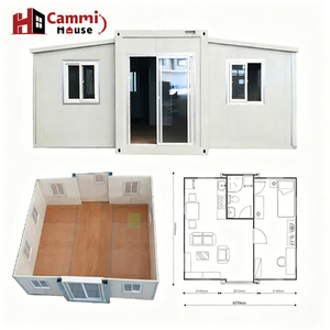 Cammi House, maisons miniatures modernes et spacieuses à vendre, maisons miniatures préfabriquées extensibles en conteneurs, <span class=keywords><strong>plan</strong></span> <span class=keywords><strong>de</strong></span> maison miniature, espace <span class=keywords><strong>de</strong></span> vie multifonctionnel, centre commercial - Product Image 1