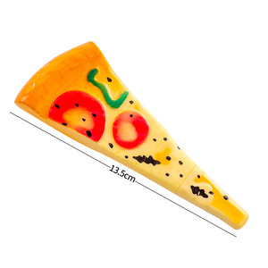 <span class=keywords><strong>Penna</strong></span> a Sfera Divertente e Originale a Forma di Pizza <span class=keywords><strong>con</strong></span> Magnete - Product Image 4