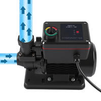 Pompe de surpression d'eau 0,5 CV automatique pour l'alimentation en eau de la maison et de la cuisine, pompe électrique à eau chaude PMZD61
