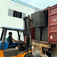 GMT palet untuk mesin pembuat blok bata beton lembar palet plastik PVC serat kaca diperkuat ukuran disesuaikan