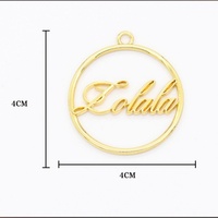 Etiqueta Metálica de Diseño Personalizado con Logotipo de Marca para Bolsos y Mochilas