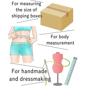 Xách Tay Bìa Nhỏ Gọn Mềm Giả Da Đo Băng-60 Inch Đen Trắng Bò Da Băng Các Biện pháp Pu Mini Băng Đo - Product Image 5