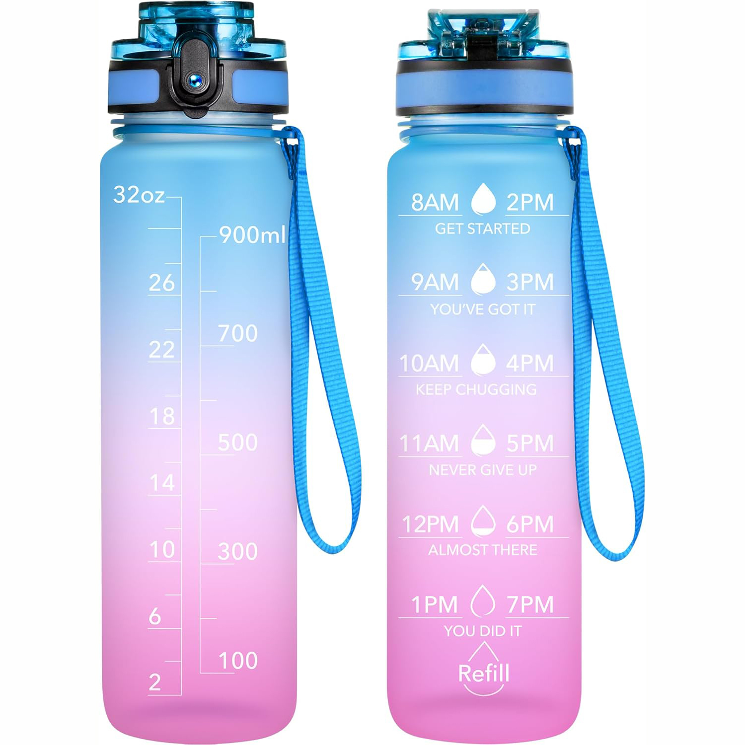 Bleu et violet