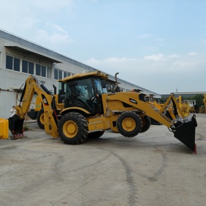 used CAT 420f2 Backhoe Loader low working hours great performance original Japan no major accidents low price one year warranty - Product Image 1