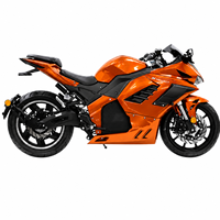 New Design 5000W 120Km/h Max Speed Electric Motorcycle Long Range High Speed Electric Sportbike