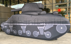 Modèle de char militaire gonflable géant personnalisé de 2024 Offre Spéciale en gros pour l'exposition d'événement en plein air - Product Image 3