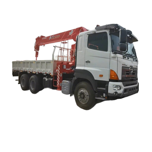 יפן 6x4 מותאם אישית 12 טון משאית בום טלסקופי עם שלט רחוק נייד 8 טון הידראולי מותקן עם האיש בסל - Product Image 1