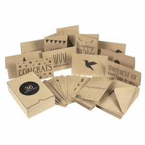 Nouveau produit Myway, cartes de vœux personnalisées avec logo, cartes d'invitation de <span class=keywords><strong>mariage</strong></span>, papier kraft, carte de vœux personnalisée - Product Image 1