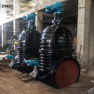 Manual Non Rising Stem Hard Seal Wedge <b>Worm</b> <b>Gear</b> Resilient Seated Cast Iron Flange Gate for Water Sewage Pipeline - Product Image 6